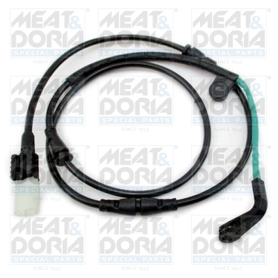 Warning Contact, brake pad wear